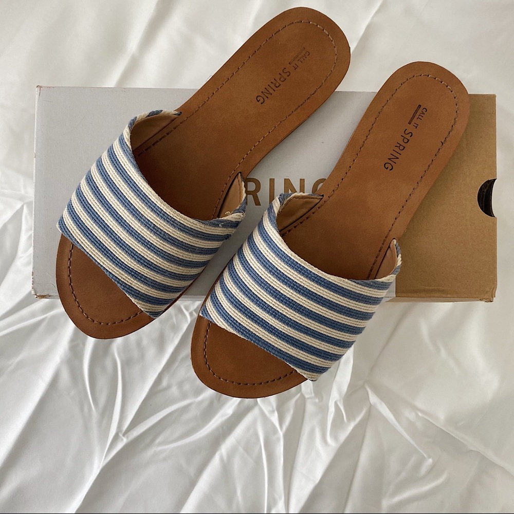 Call it spring sandals